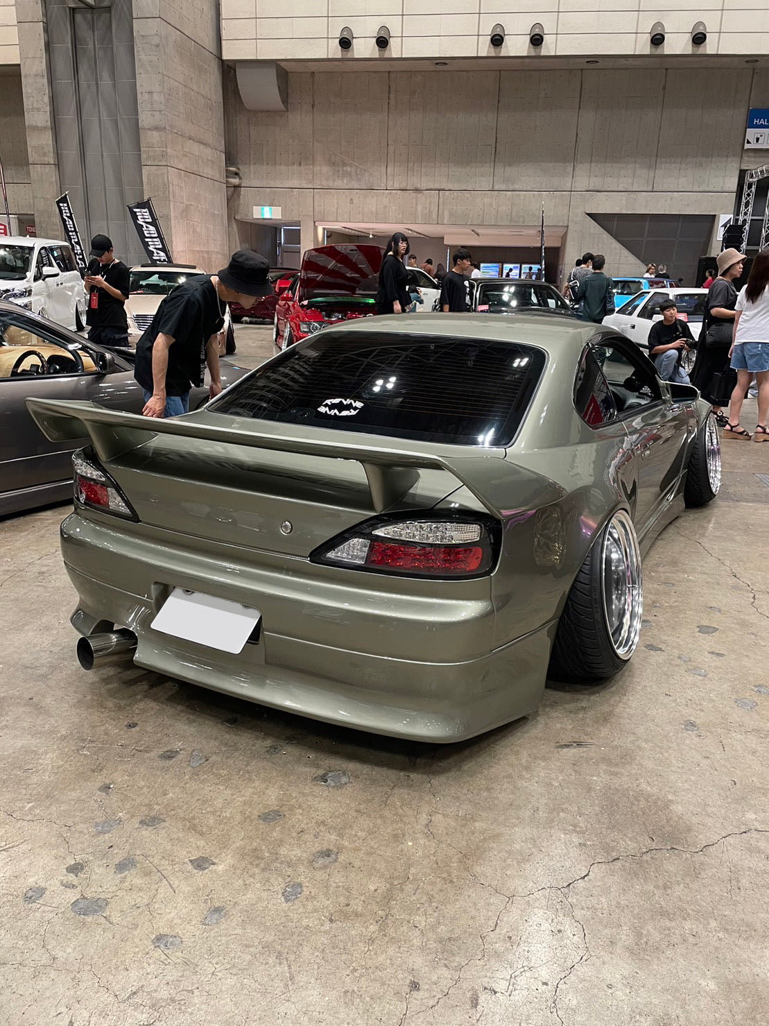 【シルビア S15】専用 見えないくん（ウォッシャー・ワイパーセット）.